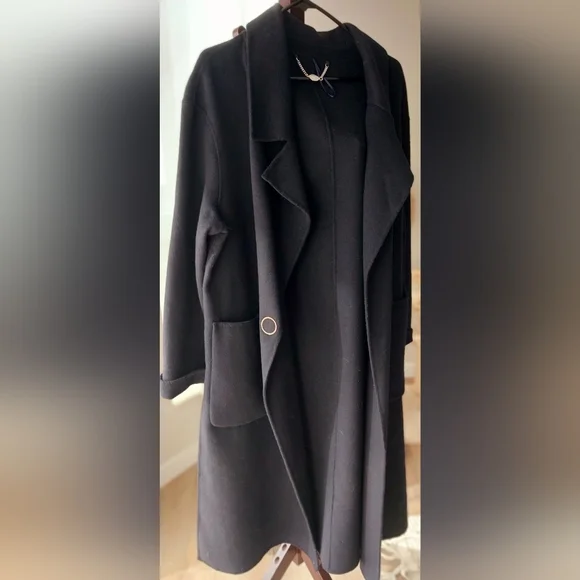 Autograph - Timeless Oversized Navy Coat - Picture 2 of 4